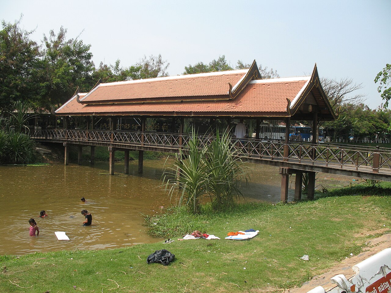 Siem Reap river, near the Old Market